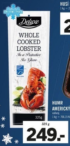 Humr americký mražený Deluxe