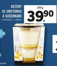 Dezert ve skle Deluxe