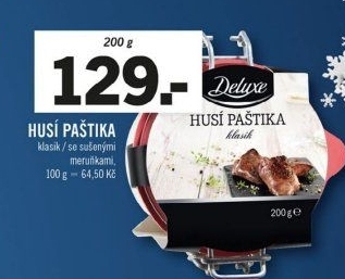 Paštika husí Deluxe