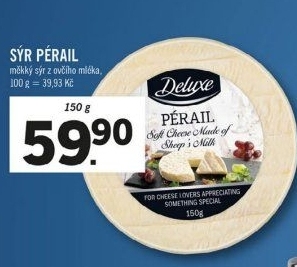 Sýr Francouzský Pérail Deluxe