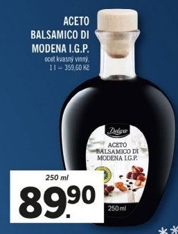 Ocet kvasný vinný Aceto Balsamico Di Modena Deluxe