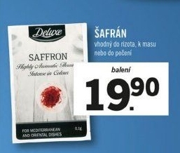 Koření Šafrán Deluxe