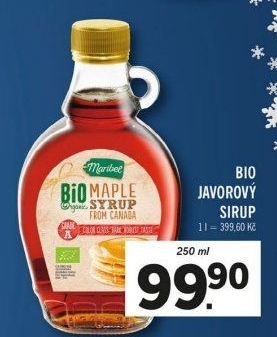 Javorový sirup Bio Maribel