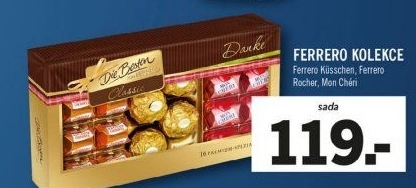 Bonboniéra kolekce Ferrero