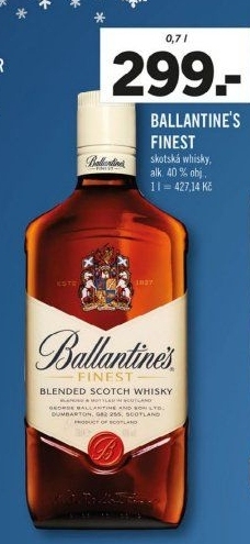 Whisky Ballantine'