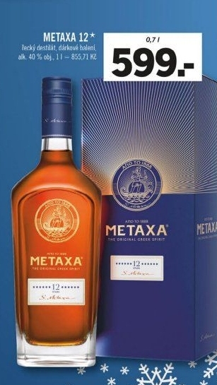 Brandy 12* Metaxa