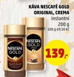 Instantní káva Nescafé Gold Original
