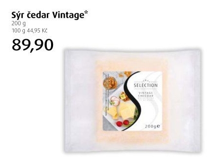 Sýr čedar Vintage Selection