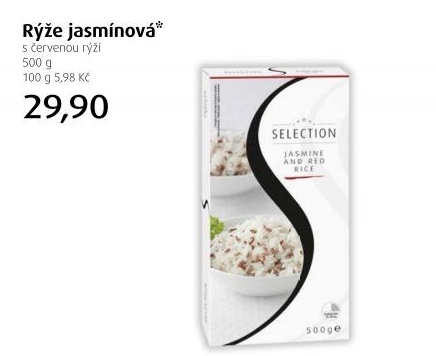 Rýže jasmínová s červenou rýží Selection