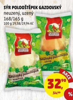 Sýr polooštěpek gazdovský Agro Farma