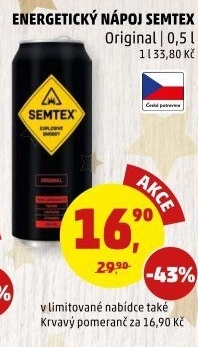 Energetický nápoj Semtex