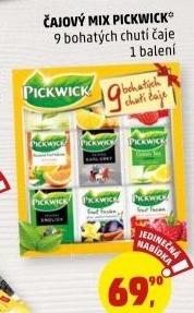 Kolekce 9 chutí čaje Pickwick