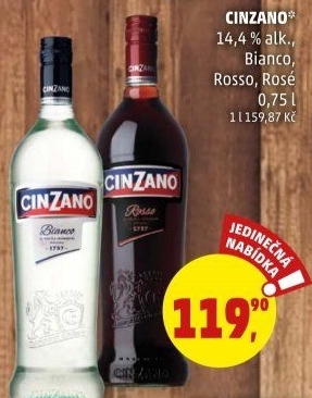 Aperitiv Bianco Cinzano