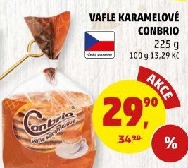 Vafle karamelové Conbrio