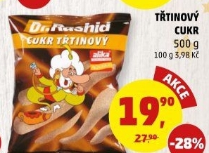Třtinový cukr Dr. Rashid