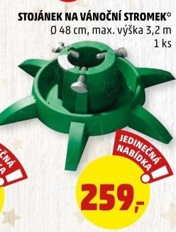 Stojan na vánoční stromeček