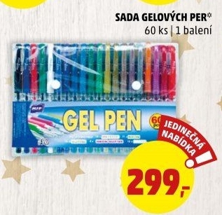 Gelové tužky MFP paper