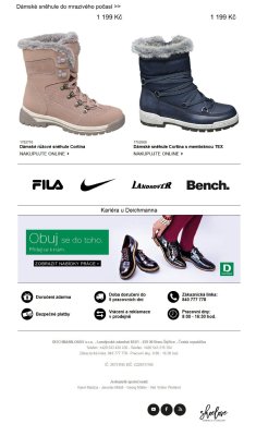 akční leták DEICHMANN 11.12.2018-25.12.2018