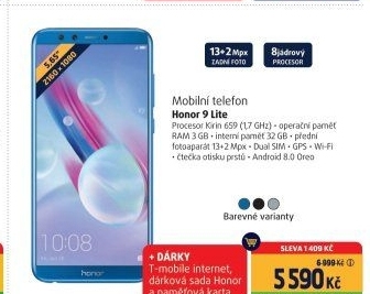 Mobilní telefon Honor 9 Lite Dual Sim - Datart akcniletaky.com