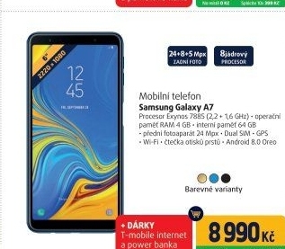 Mobilní telefon Samsung Galaxy A7 Dual SIM