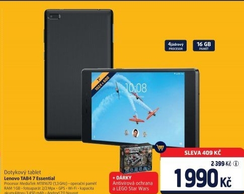 Tablet Lenovo Tab4 7 Essential