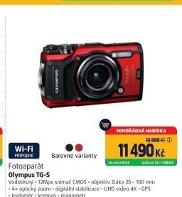 Fotoaparát Olympus TG-5