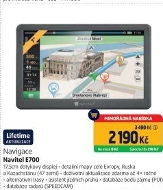 Navigace E700 Navitel