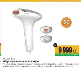 Epilátor Philips Lumea Advanced SC1998