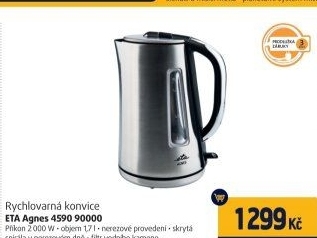 Rychlovarná konvice ETA Agnes 4590 90000
