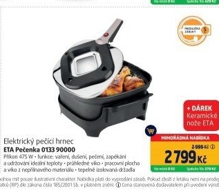 Elektrický pečící hrnec 0133 Pečenka Eta