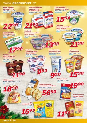 akční leták ESO MARKET 19.12.2018-31.12.2018