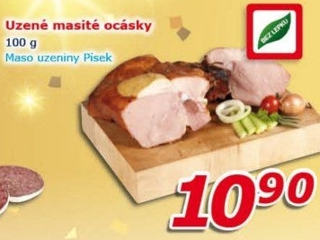 Masové ocásky uzené s kostí Maso uzeniny Písek