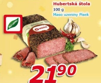 Štola hubertská Maso uzeniny Písek