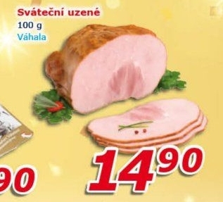 Sváteční maso uzené Váhala