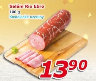 Salám Rio Ebro Kostelecké uzeniny