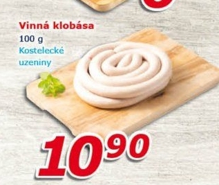 Vinná klobása Kostelecké uzeniny