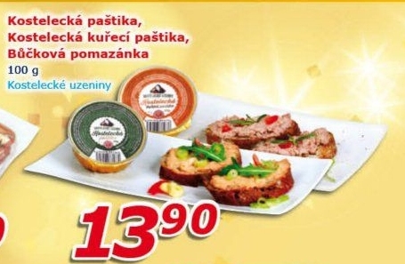 Paštika Kostelecké uzeniny