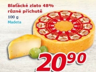 Sýr Blaťácké zlato Madeta
