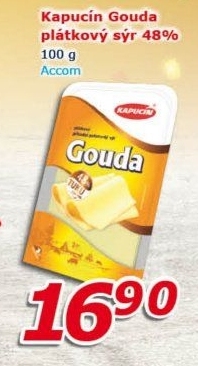 Sýr Gouda 48% Kapucín