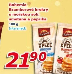 Krekry Z pece Bohemia Chips