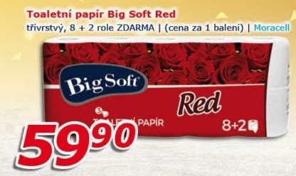 Toaletní papír 3vrstvý Big Soft