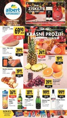 akční leták Albert 19.12.2018-24.12.2018