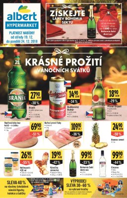 akční leták Albert 19.12.2018-24.12.2018
