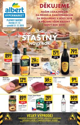 akční leták Albert 27.12.2018-31.12.2018