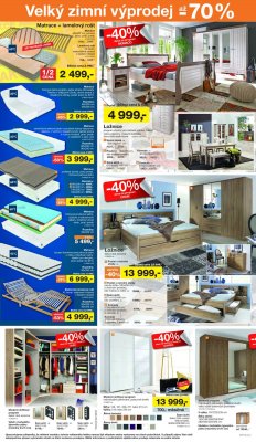 akční leták Sconto nábytek 28.12.2018-22.1.2019