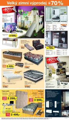 akční leták Sconto nábytek 28.12.2018-22.1.2019