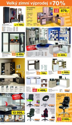 akční leták Sconto nábytek 28.12.2018-22.1.2019