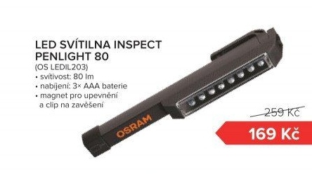 LED svítilna Osram