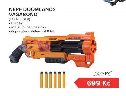 Pistole Nerf Doomlands Vagabond
