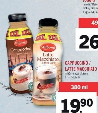 Ledová káva Milbona